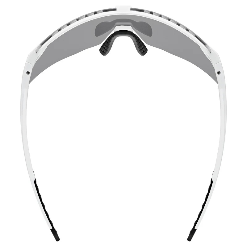 Occhiali Uvex Pace Stage - White Matt Mirror Silver