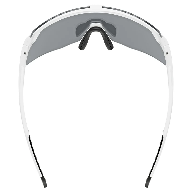 Occhiali Uvex Pace Stage S - White Matt Mirror Silver