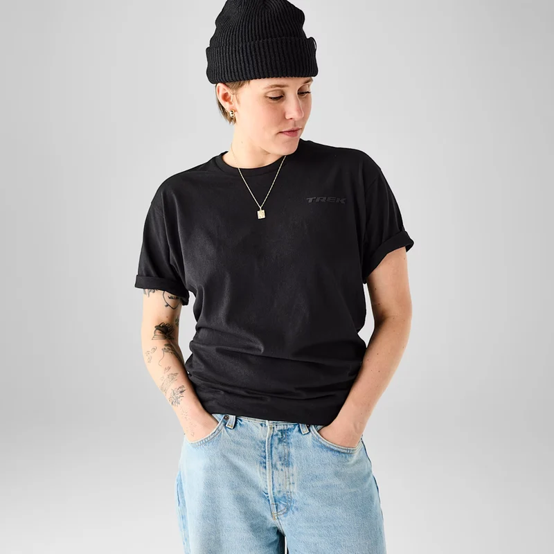 T-Shirt Trek Monochromatic - Nero