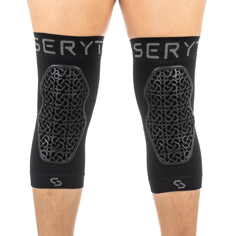 Protezioni ginocchio Seryt Flow Vented - Nero