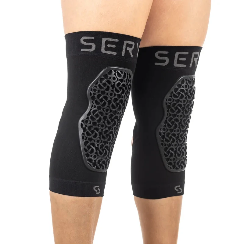 Protezioni ginocchio Seryt Flow Vented - Nero