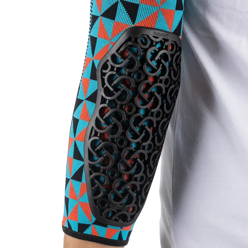 Protezioni gomito Seryt Flow Elbow - Azzurro rosso