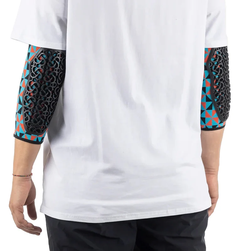 Protezioni gomito Seryt Flow Elbow - Azzurro rosso