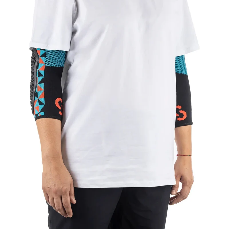 Protezioni gomito Seryt Flow Elbow - Azzurro rosso