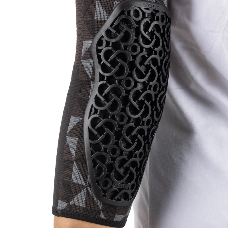 Protezioni gomito Seryt Flow Elbow - Grigio nero