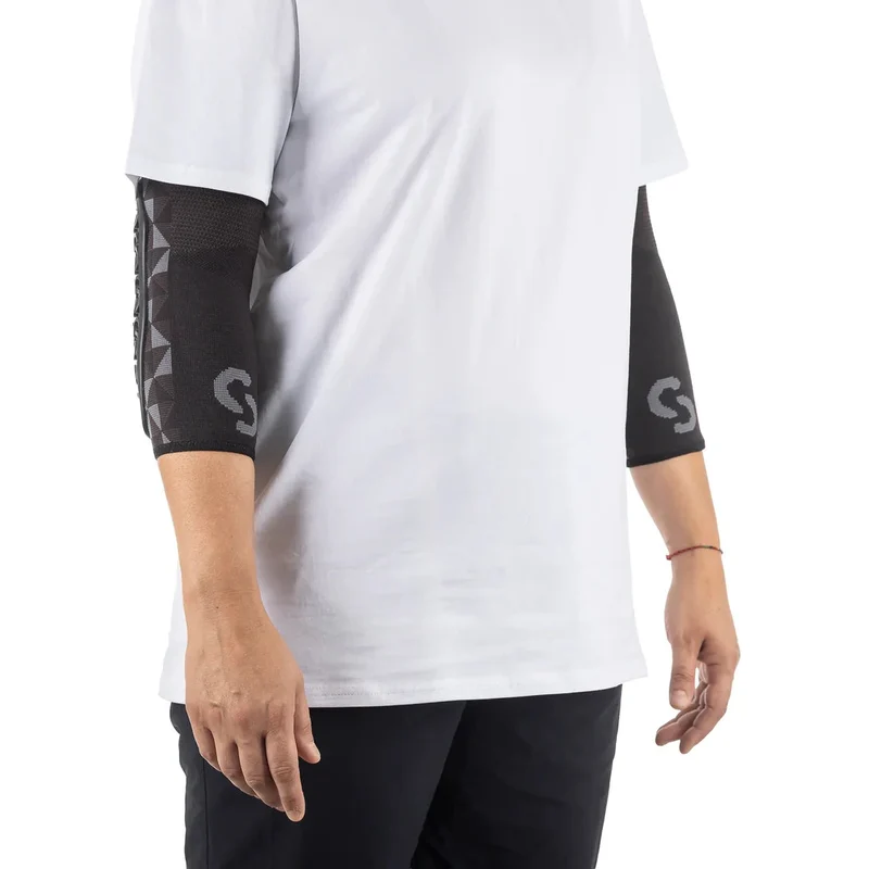 Protezioni gomito Seryt Flow Elbow - Grigio nero