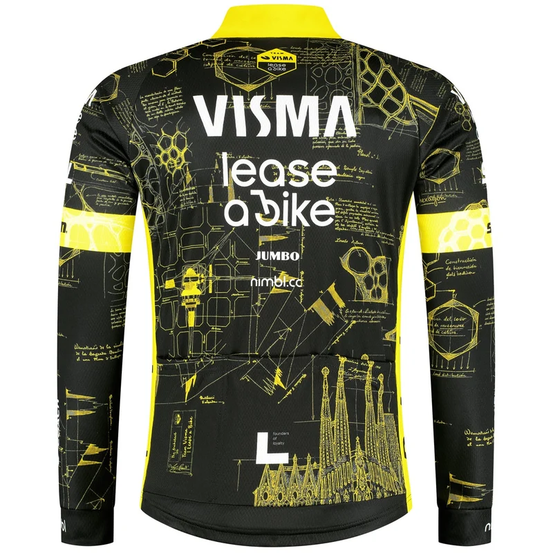 Maglia maniche lunghe Team Visma Lease a bike 2026 The Architect - Tdf