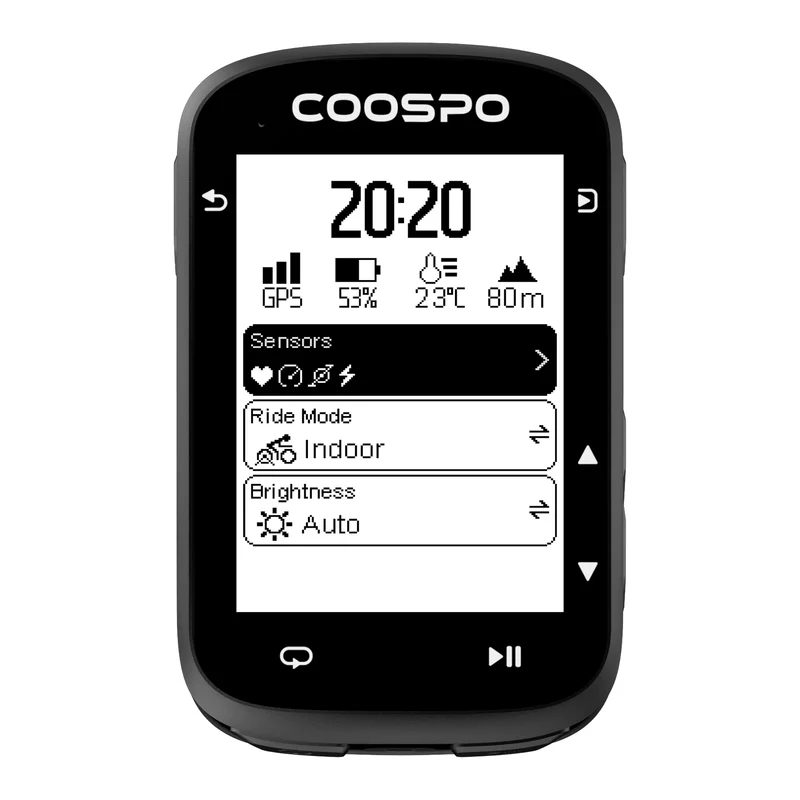 Ciclocomputer Coospo Gps CS500 - Nero