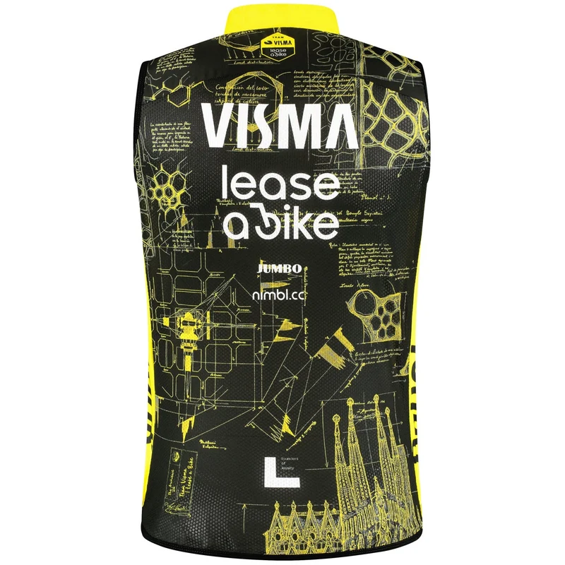 Gilet Team Visma Lease a bike 2026 Wind The Architect - Tdf