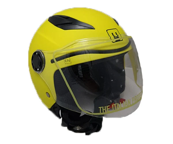 CASCO JET MPH PLAY OMOLOGAZIONE 06 BAMBINO GIALLO FLU OPACO