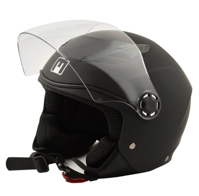 CASCO JET MPH PLAY OMOLOGAZIONE 06 BAMBINO NERO OPACO