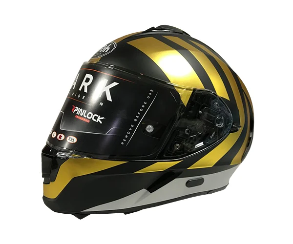 CASCO INTEGRALE AIROH SPARK GOLD LIMITED EDITION