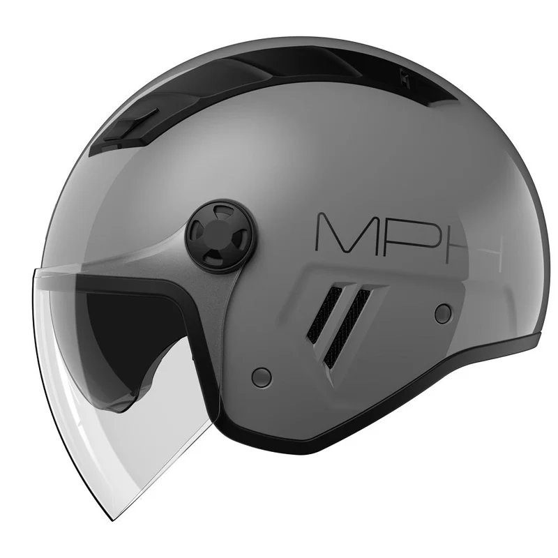 CASCO JET MPH AIRE GRIGIO LUCIDO ECE 22.06