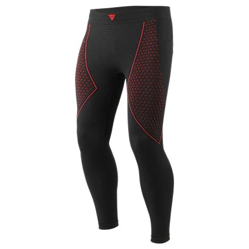 PANTALONE TERMICO LUNGO DAINESE D-CORE-20 NERO-ROSSO