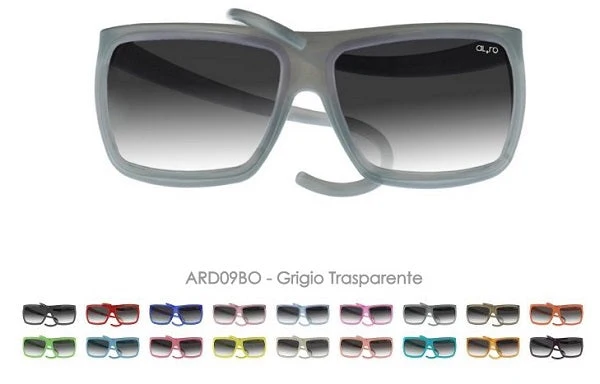 OCCHIALE SQUARE GRIGIO TRASPARENTE ARD09BO