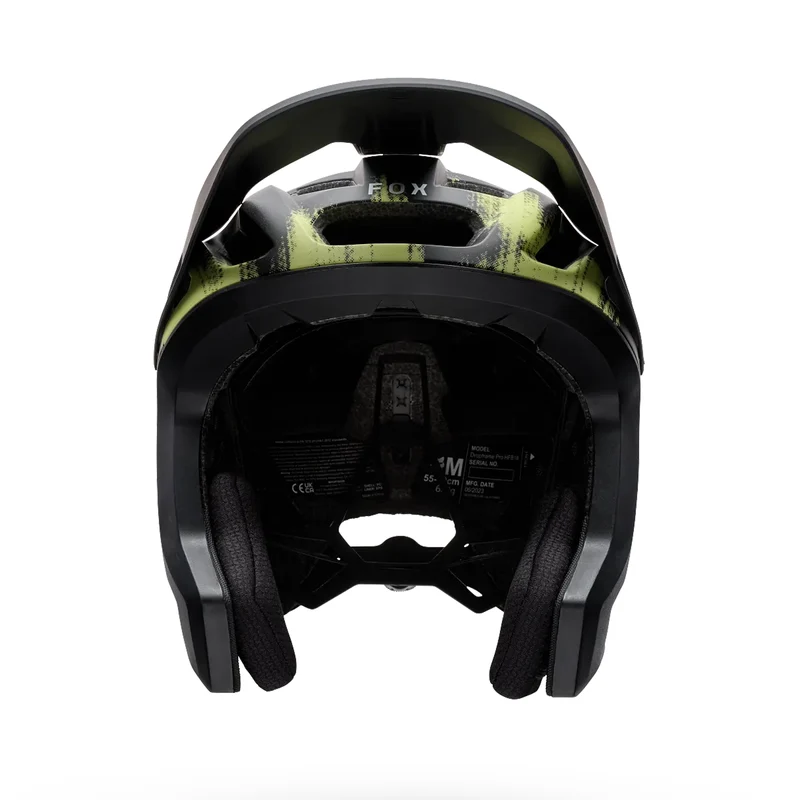 Casco Fox Dropframe Pro Flow - Nero