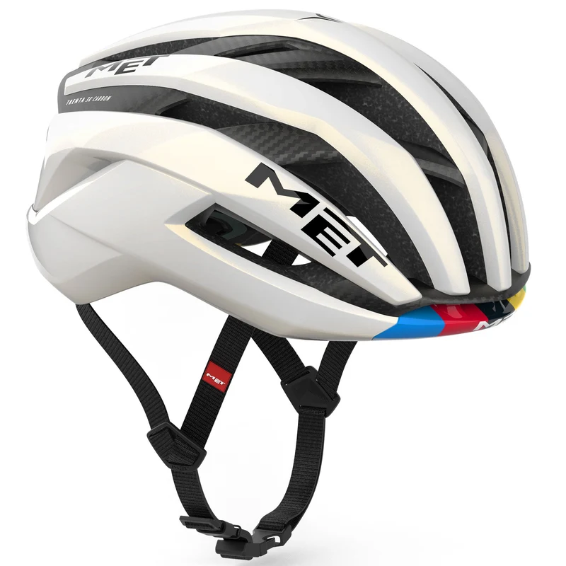 Casco Met Trenta 3K Carbon Mips Tadej Pogacar - Rainbow Limited Edition