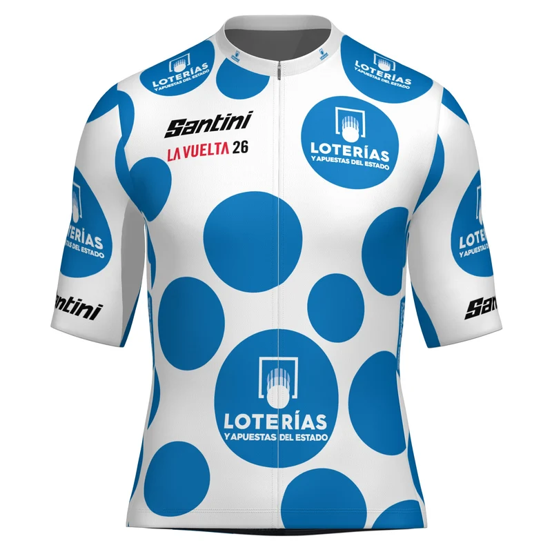 Maglia Pois Santini Vuelta Espana 2026