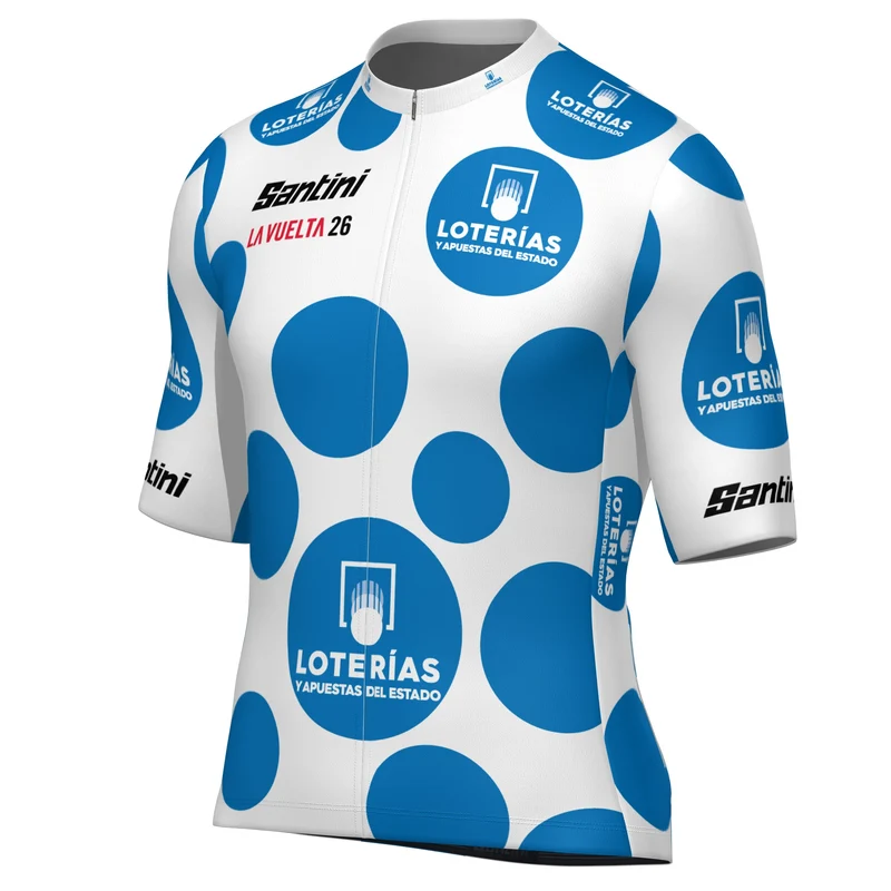 Maglia Pois Santini Vuelta Espana 2026