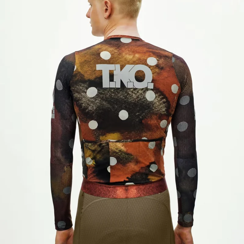 Maglia maniche lunghe Pas Normal Studios T.K.O. Essential Light - Marrone