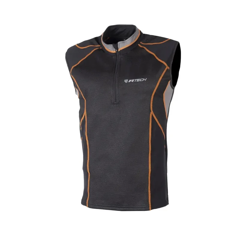R-TECH WIND STOPPER TERMICA IN TESSUTO NERO ARANCIA