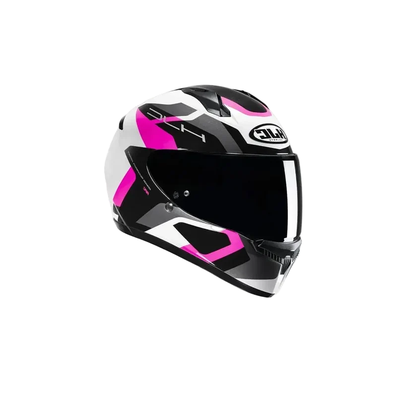 HJC C10 TINS MC8 CASCHI INTEGRAL DI MOTO ROSA