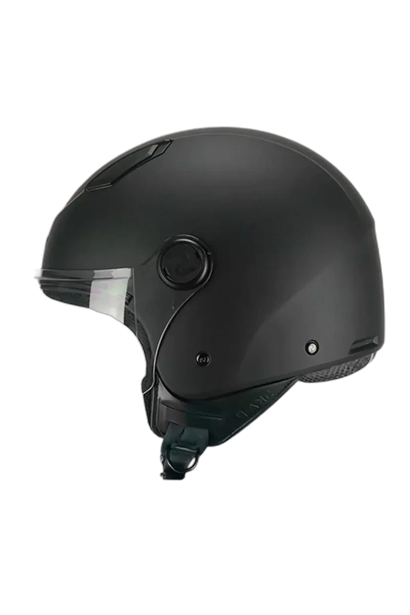 SKA-P 1LHA LUKE MONO Jet Casco Nero opaco