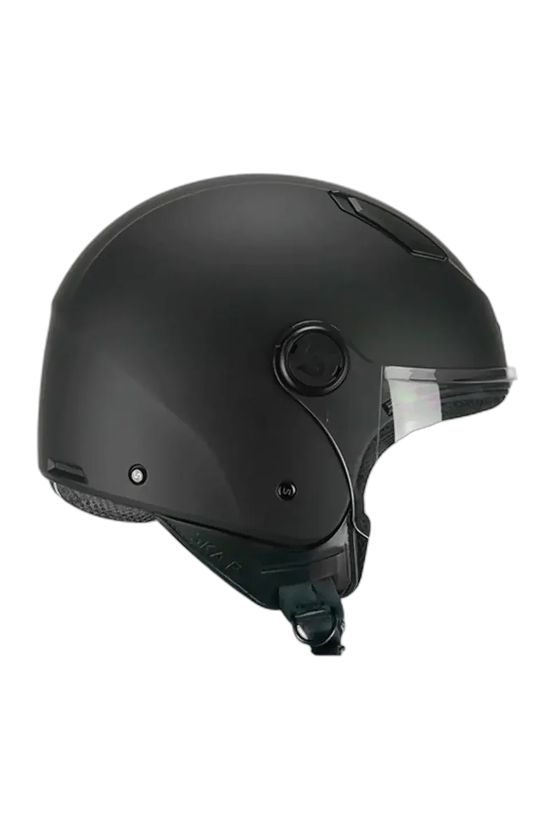SKA-P 1LHA LUKE MONO Jet Casco Nero opaco