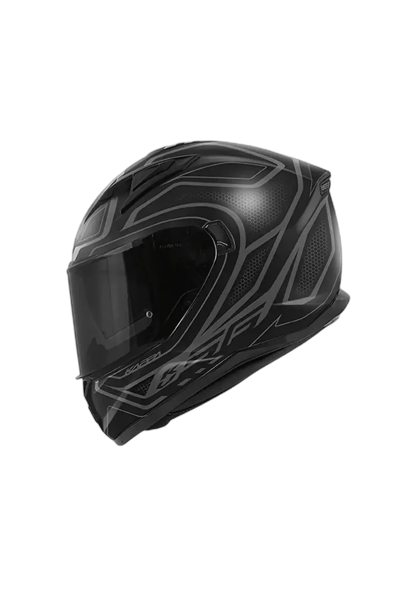 KAPPA KV56 NEON INTEGRALI TURISMO CASCHI DI MOTO NERO OPACO