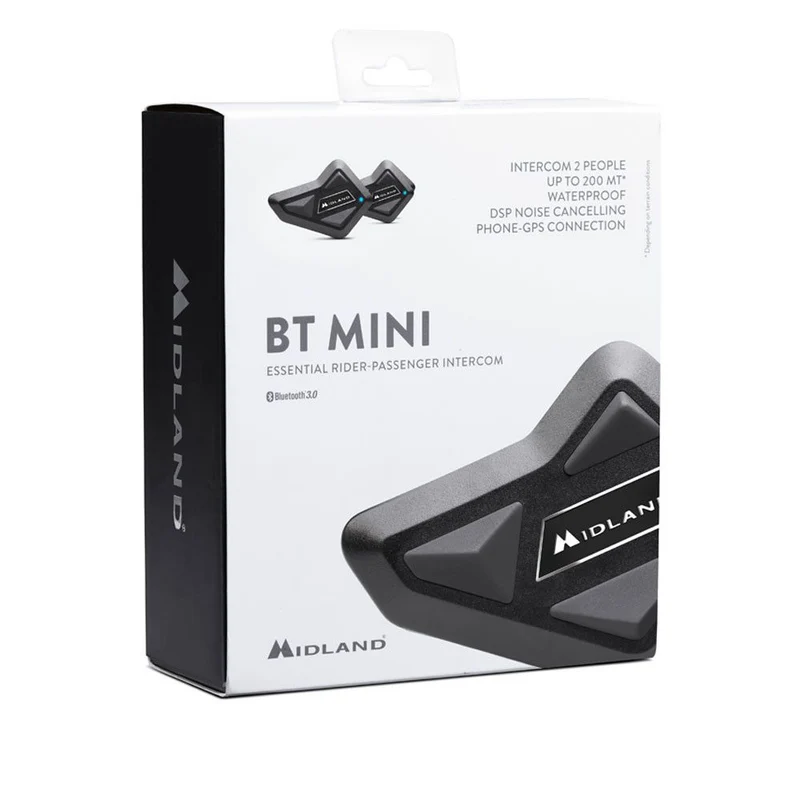 INTERFONO MOTO SCOOTER BTMINI DOPPIO BLUETOOTH MIDLAND