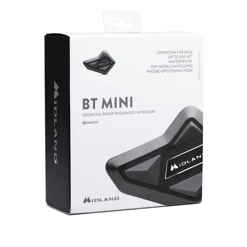 INTERFONO MOTO SCOOTER BTMINI SINGOLO BLUETOOTH MIDLAND