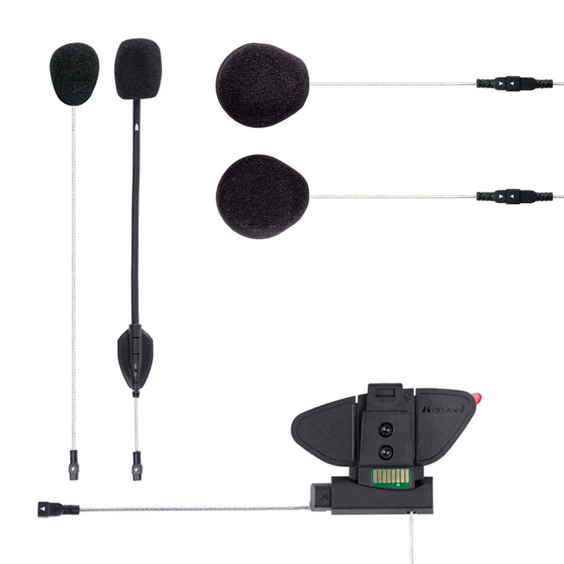 KIT AUDIO BT-PRO SUPER BASS CON BASE ADESIVA DI AGGANCIO A SLITTA