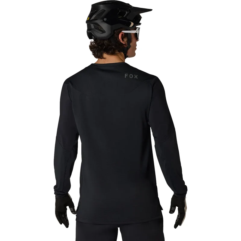 Maglia maniche lunghe mtb Fox Flexair - Nero
