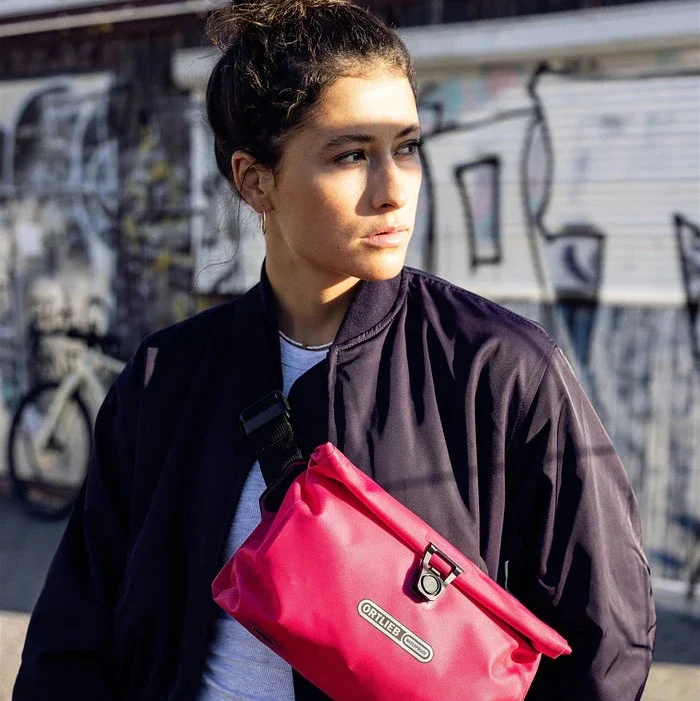 Borsa manubrio Ortlieb Velo-Sling Flex Cyber 2.5 L - Rosa