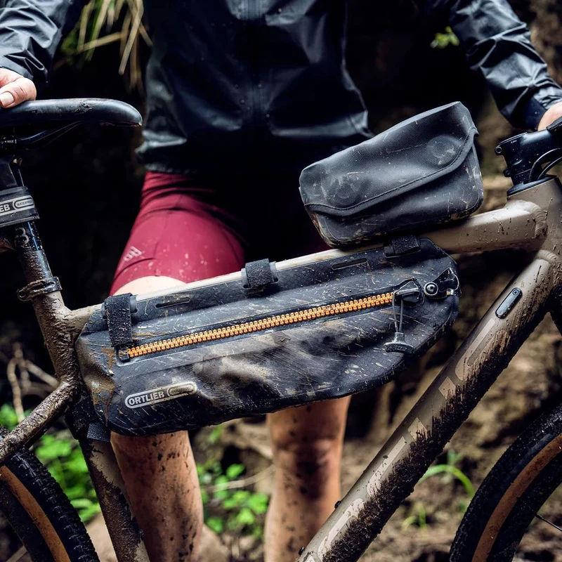 Borsa a telaio Ortlieb Frame Pack Toptube 3L - Marrone
