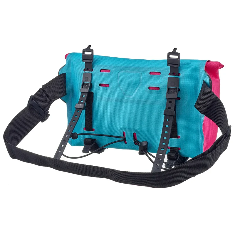 Borsa manubrio Ortlieb Velo-Sling Cyber - Blu rosa