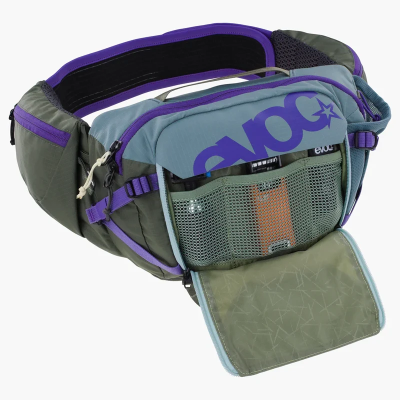 Marsupio Evoc Hip Pack Pro 3 - Grigio verde