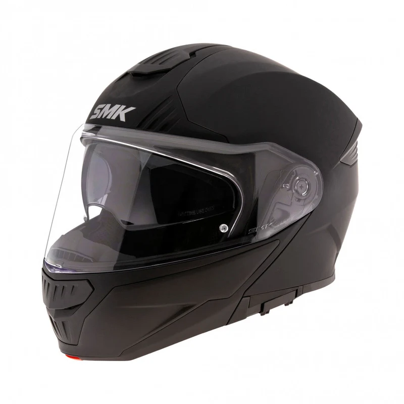 CASCO SMK MODULARE GULLWING NERO OPACO