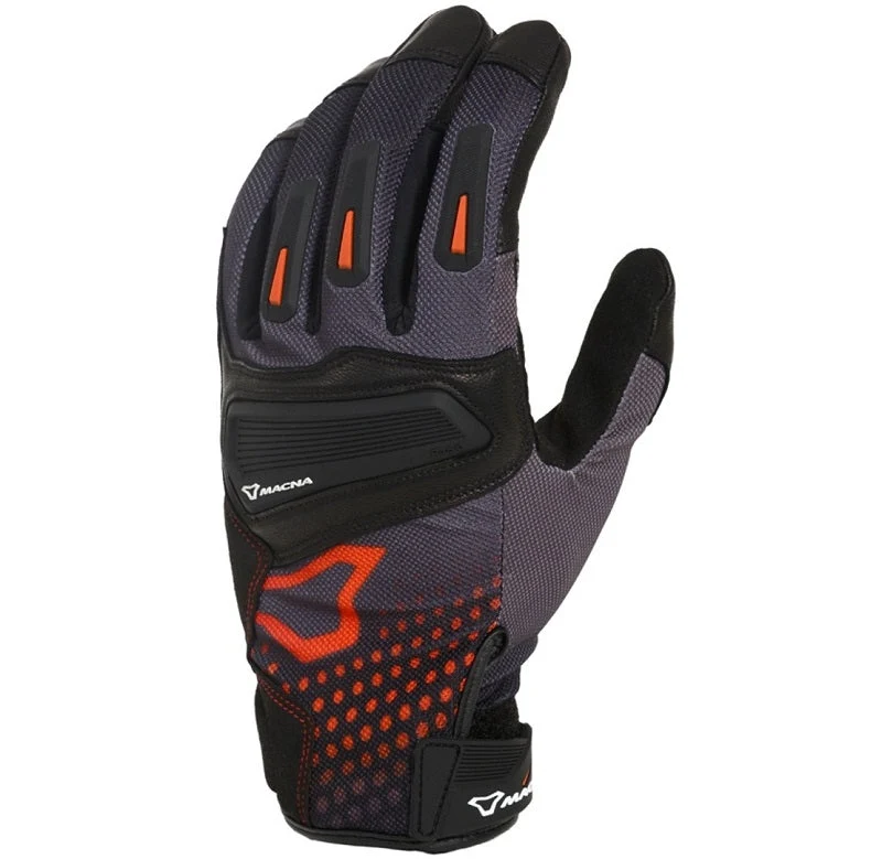 GUANTI HANDSCHOEN MACNA JUGO CON PROTEZZIONE NERO GRIGIO