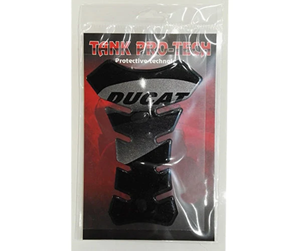 PARASERBATOIO RACING LOGO 3D NERO METAL DUCATI