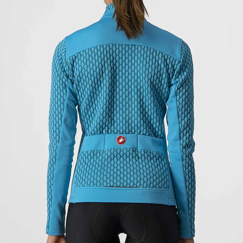 Maglia maniche lunghe donna Castelli Sfida 2 - Blu
