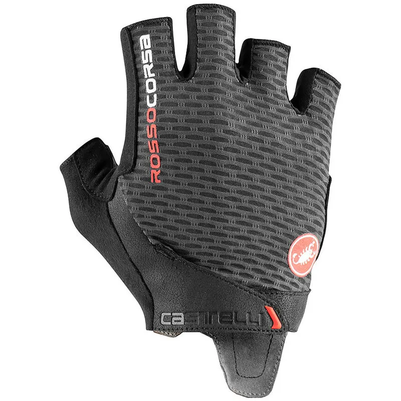 Guanti Castelli Rosso Corsa Pro V - Grigio scuro