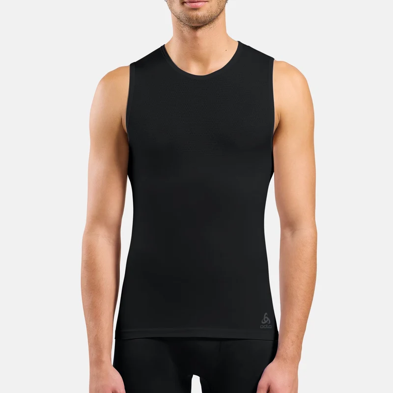 Maglia intima senza maniche Odlo Performance X-Light - Nero