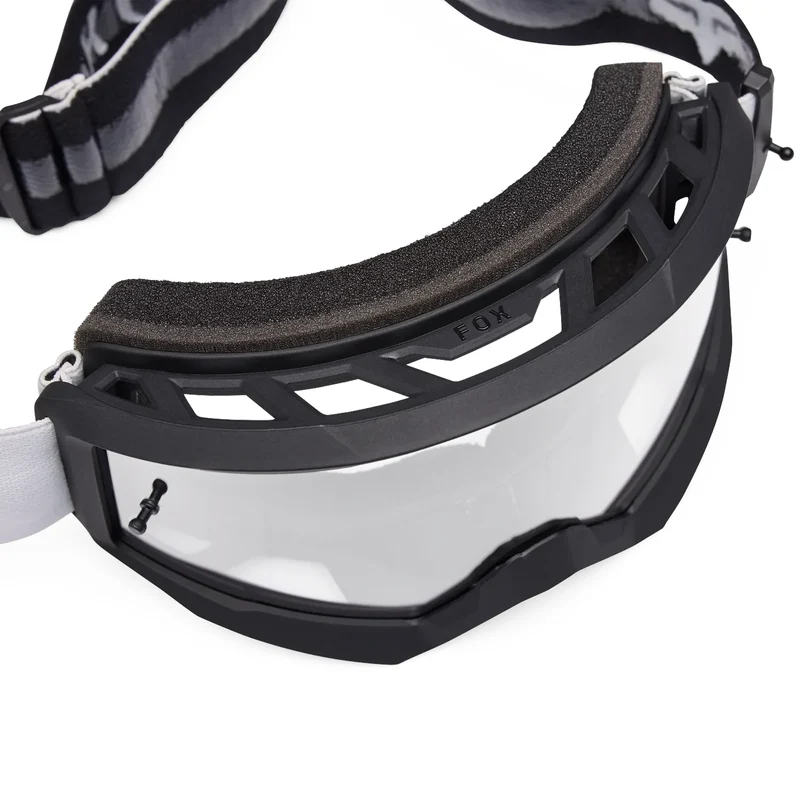 Maschera Fox Main - Nero bianco