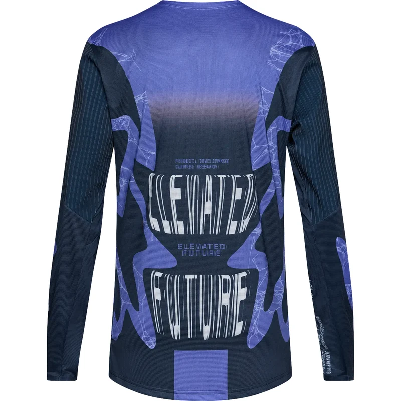 Maglia maniche lunghe mtb Fox Flexair Diffuse - Viola