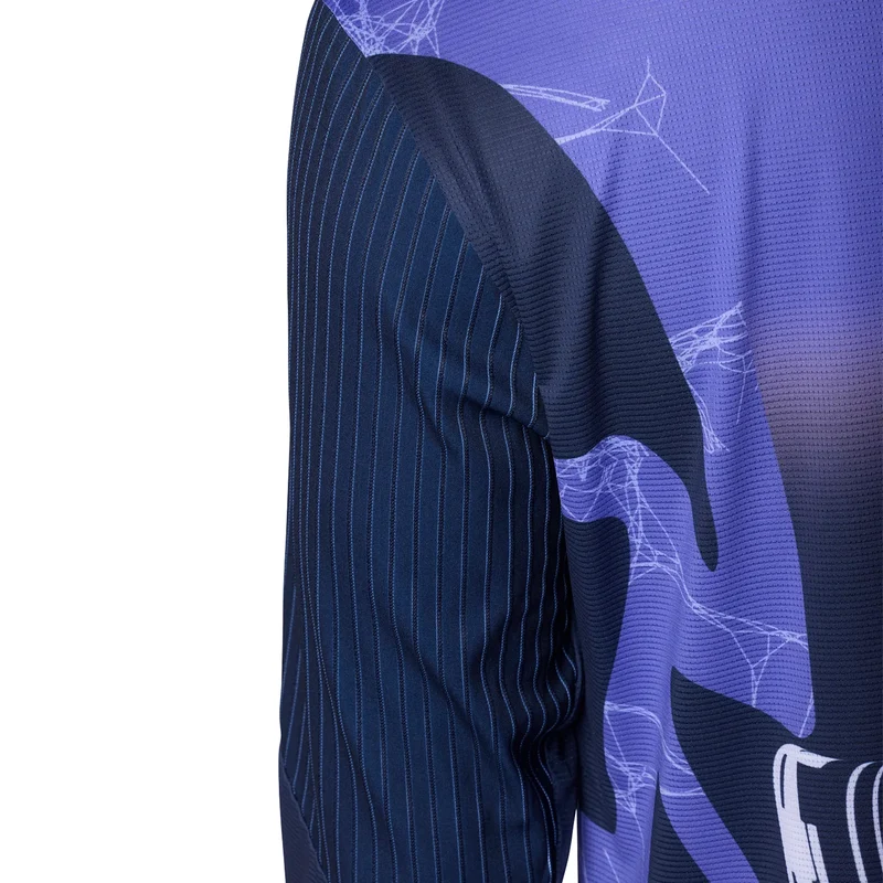 Maglia maniche lunghe mtb Fox Flexair Diffuse - Viola