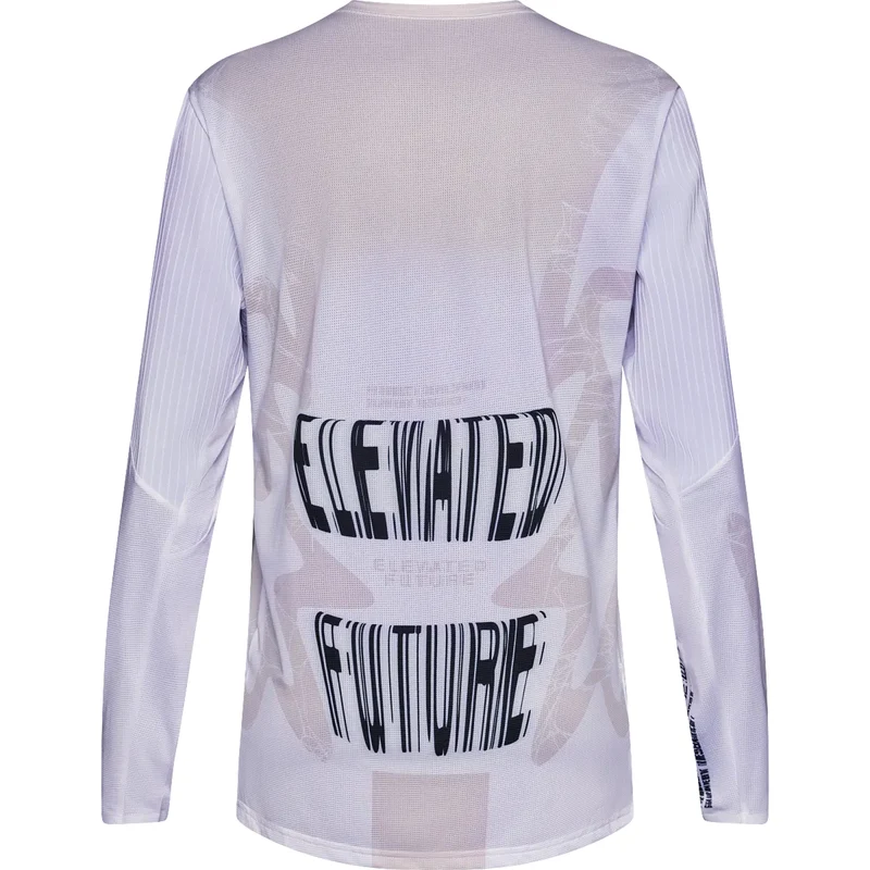 Maglia maniche lunghe mtb Fox Flexair Diffuse - Bianco
