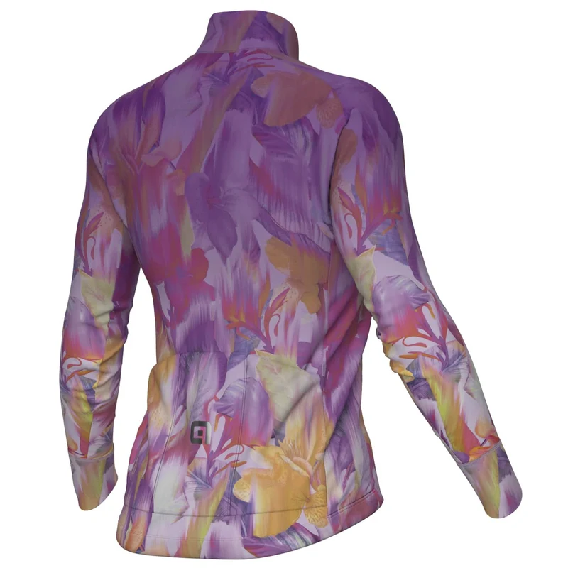 Maglia maniche lunghe donna Ale PR-E Jardin - Viola