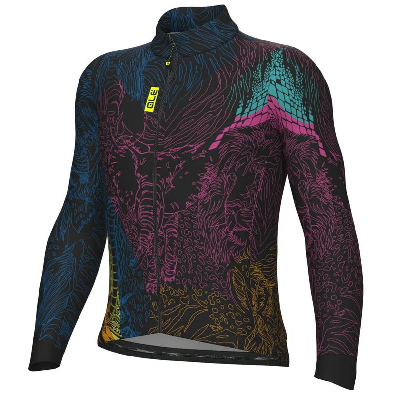 Maglia maniche lunghe Ale Pragma Zanzibar - Multicolore