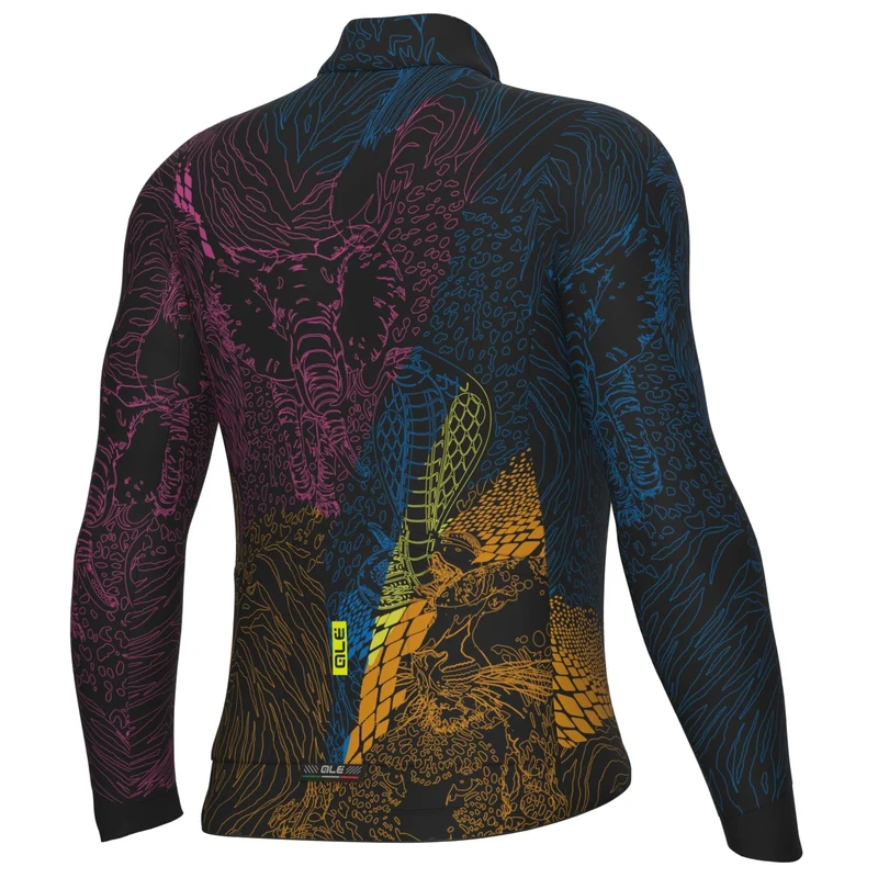 Maglia maniche lunghe Ale Pragma Zanzibar - Multicolore